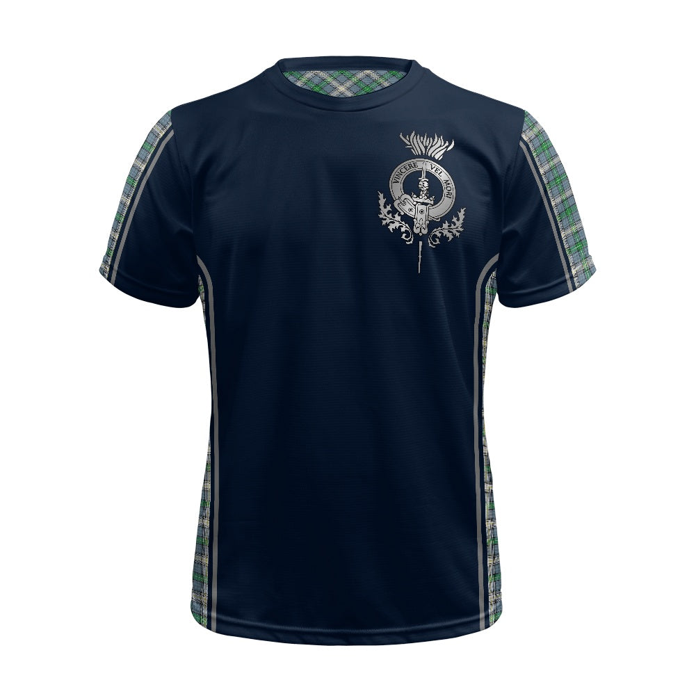 Clan MacDowall Crest & Tartan Football Shirt