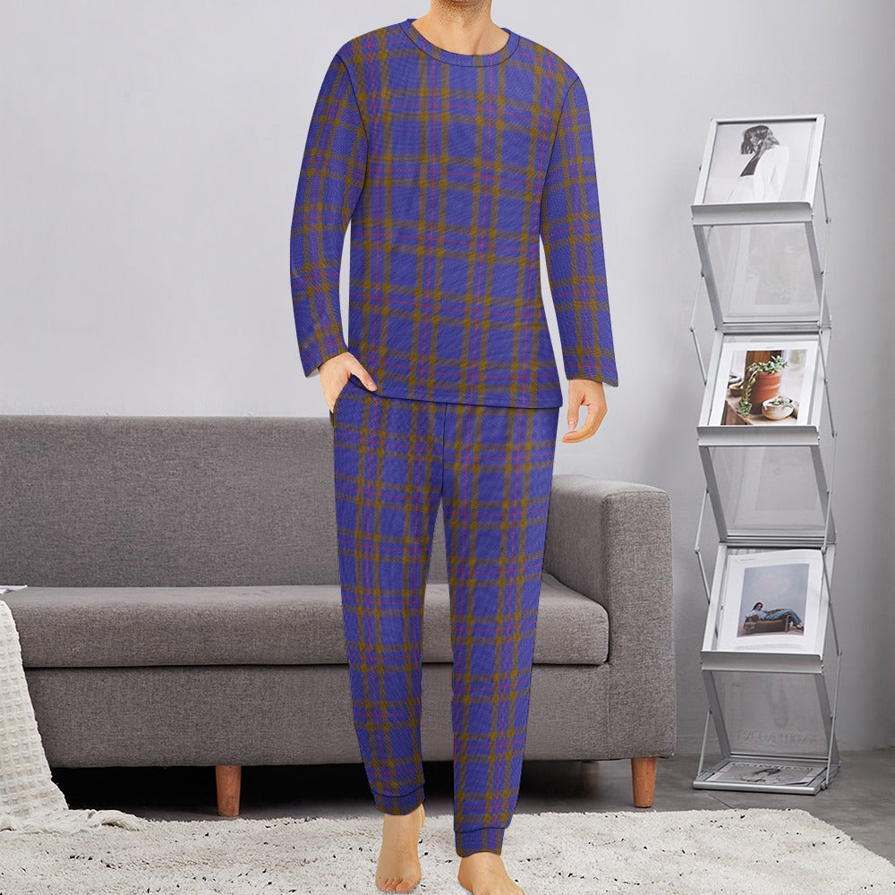 Clan Elliot Tartan Men's Pajama suit