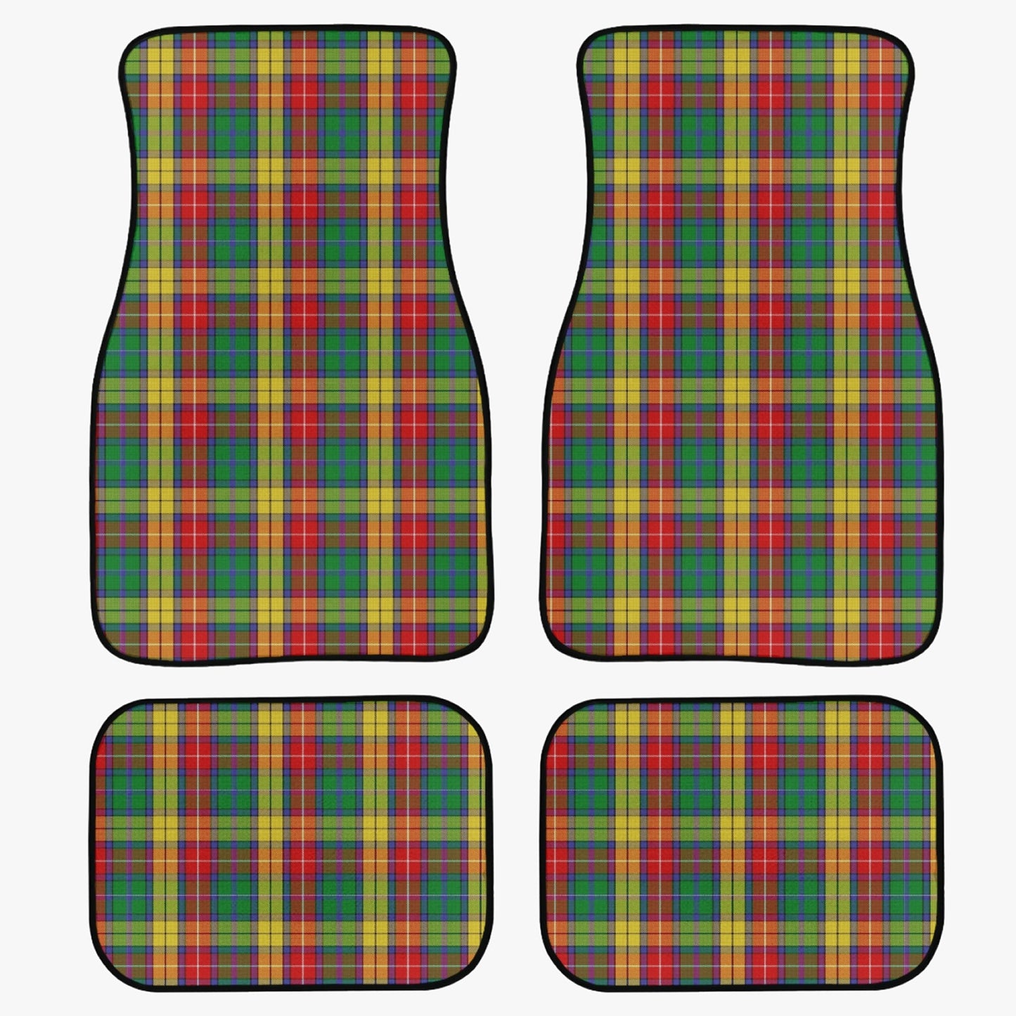 Clan Buchanan Car Floor Mats - 4Pcs