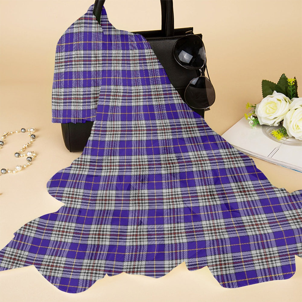 Clan Hannah Tartan Chiffon Scarf