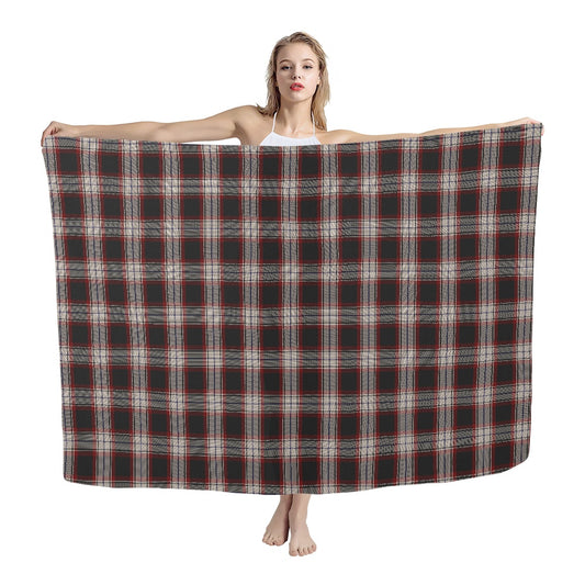 Breizh | Breton | Bretagne Bro-Wened Tartan Chiffon Scarf