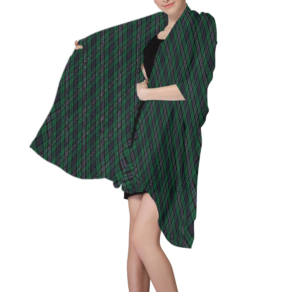 Scottish National Tartan Chiffon Scarf