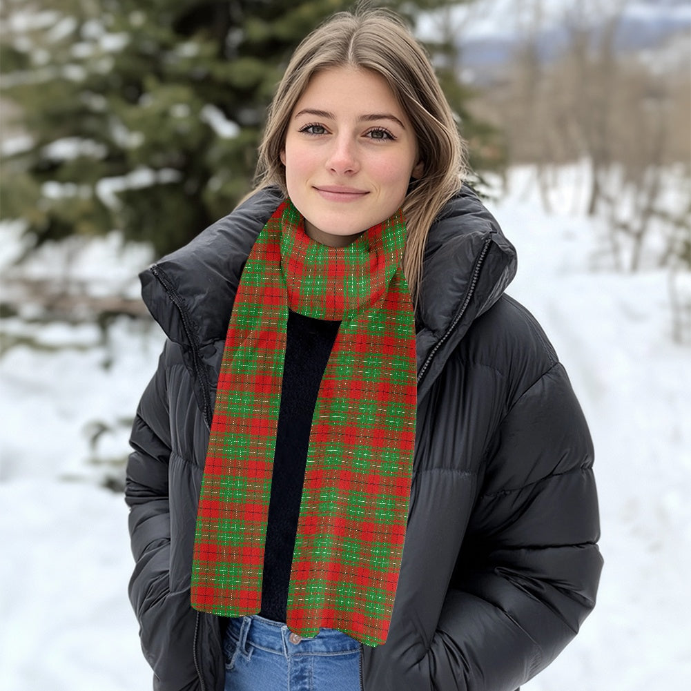 Clan Cumming Tartan Fluffy scarf