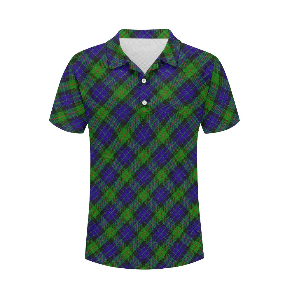 Clan Gunn Tartan Polo Shirt