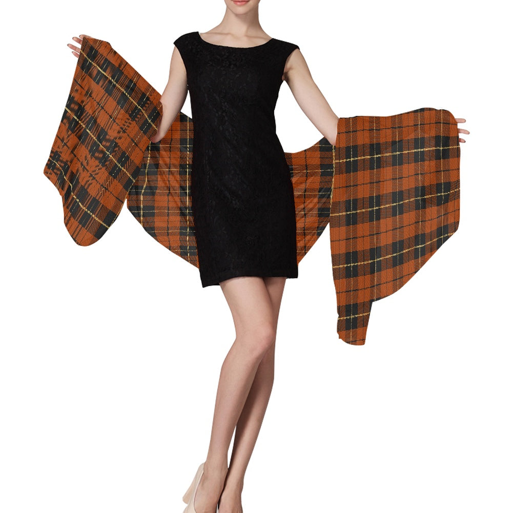 Clan Wallace Ancient Tartan Chiffon Scarf