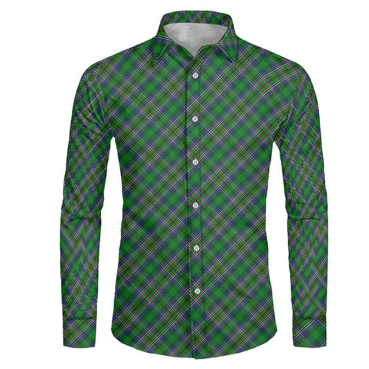 Clan Cockburn Tartan long-sleeved shirt