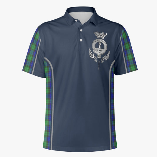 Clan MacKay Crest & Tartan Polo Shirt