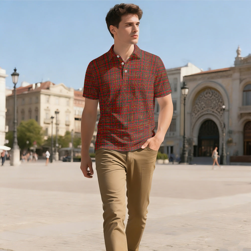 Clan MacAlister Tartan Polo