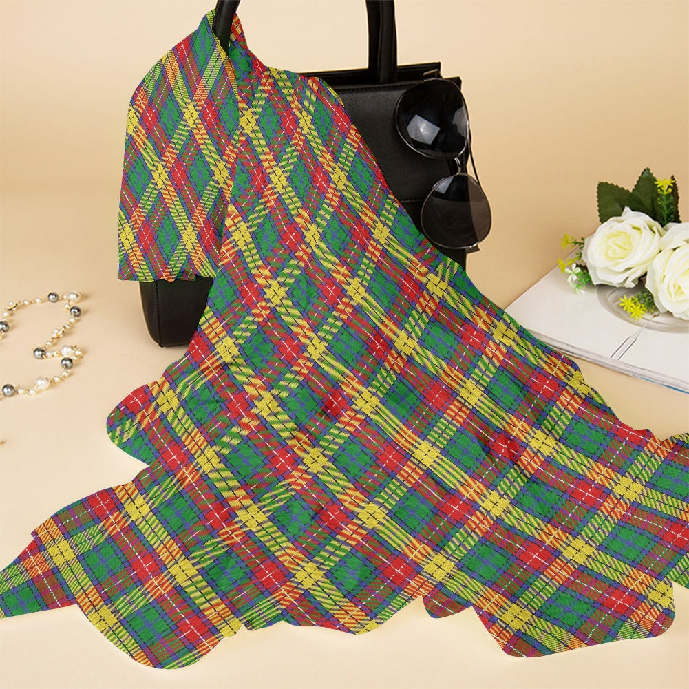 Clan Buchanan Tartan Chiffon Scarf