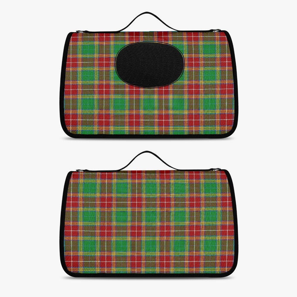 Clan Baxter Tartan Pet Carrier Bag