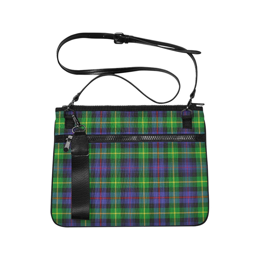 Clan Farquharson Tartan Kilt Clutch Bag