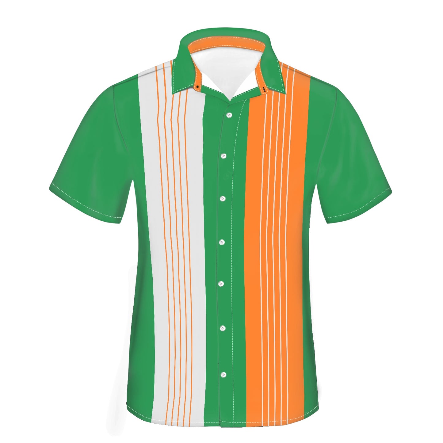 Irish Flag Bowling Shirt