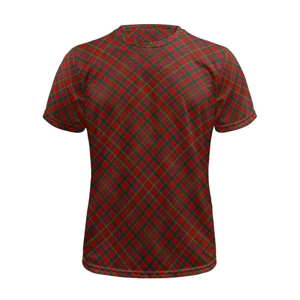 Clan MacAlister Tartan Bias Football Shirt
