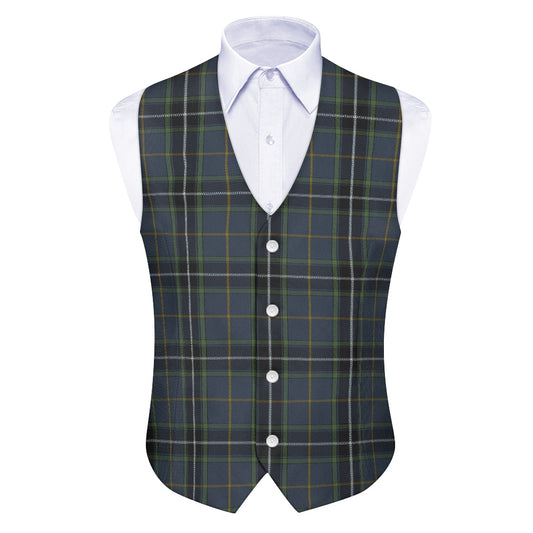 Breizh | Breton | Bretagne Kerne Tartan Suit vest jacket
