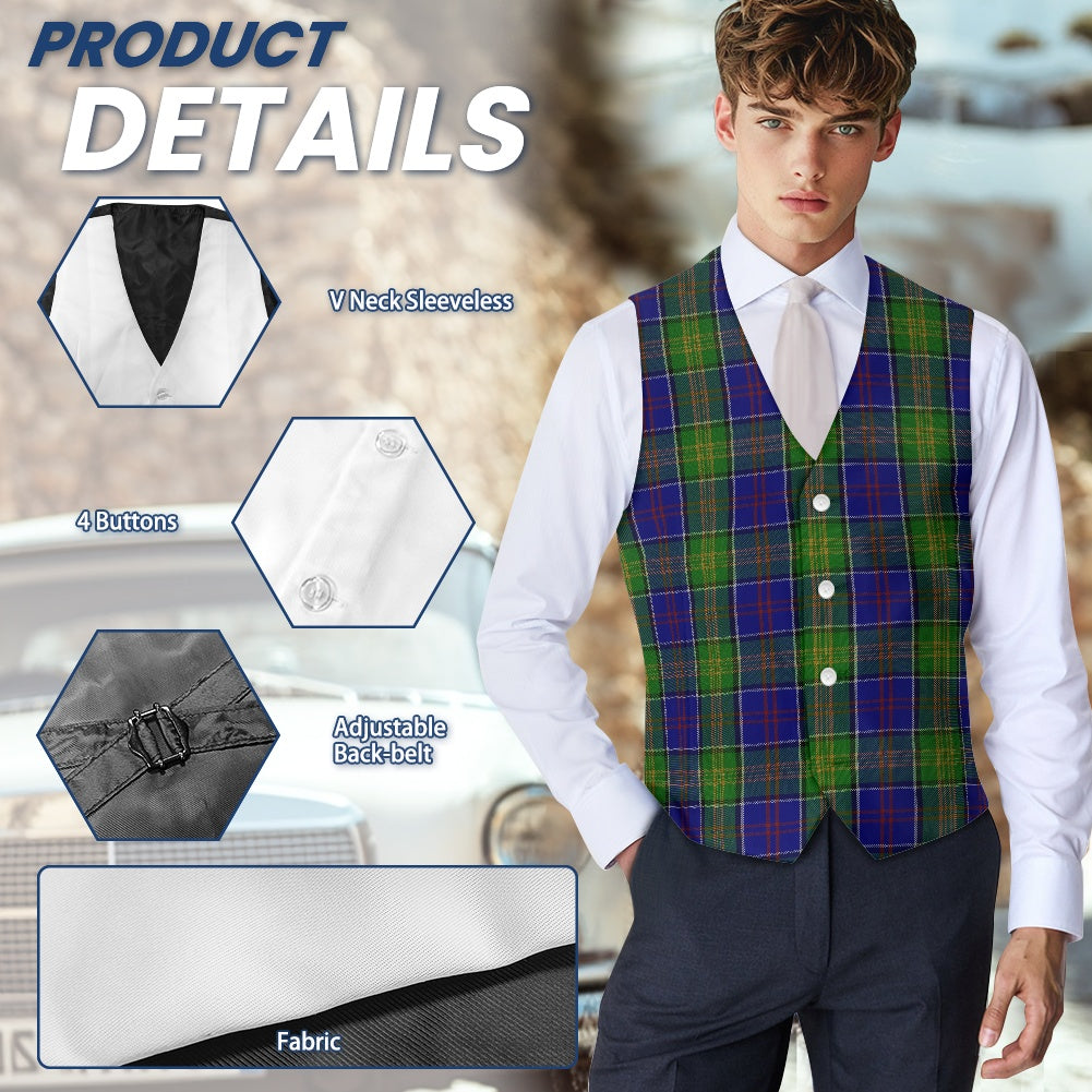 Clan Greene Tartan Suit vest jacket