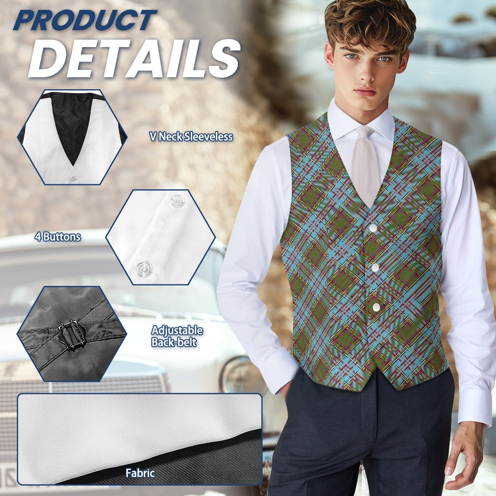 Clan Anderson Tartan Suit vest jacket