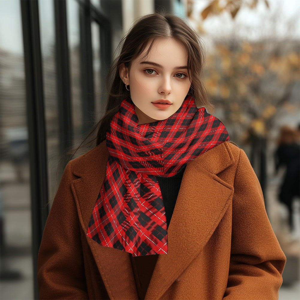 Clan Cunningham Tartan Fluffy scarf