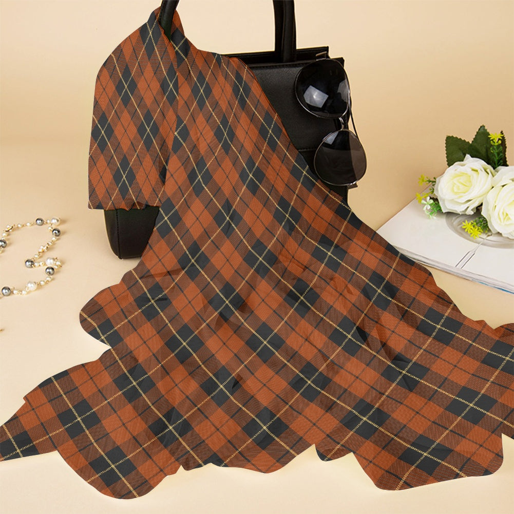 Clan Wallace Ancient Tartan Chiffon Scarf