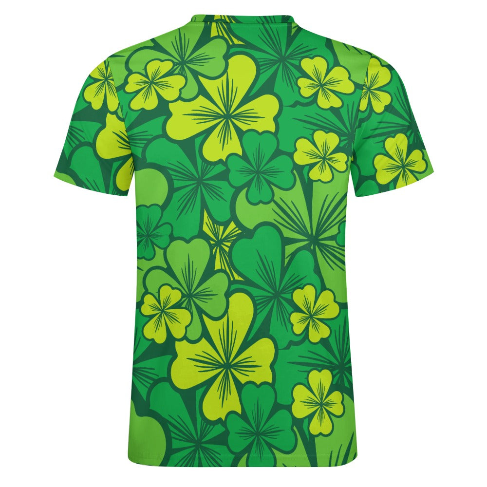 Irish Shamrock Men's Cotton T-shirt