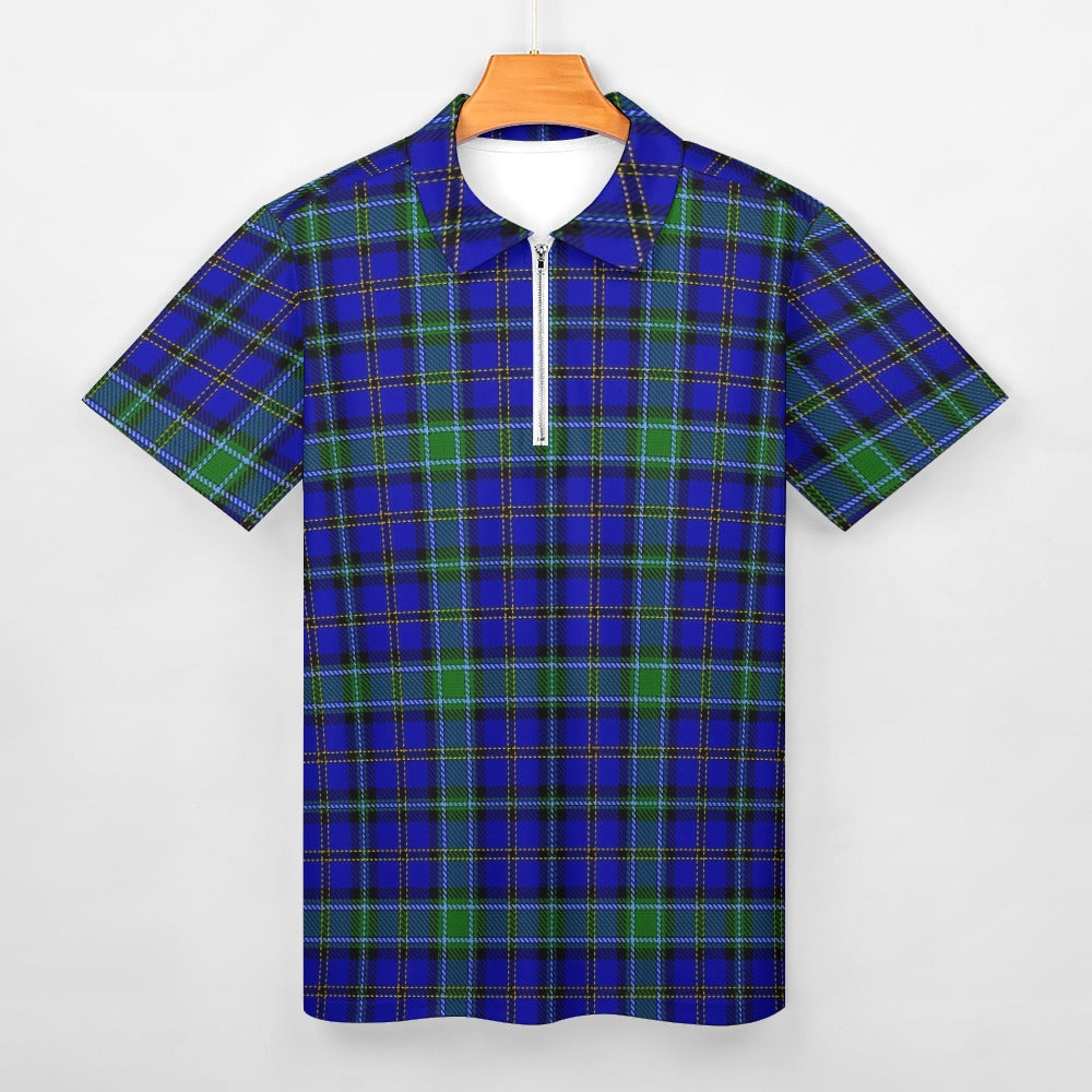 Clan Weir Tartan Short sleeve polo shirt