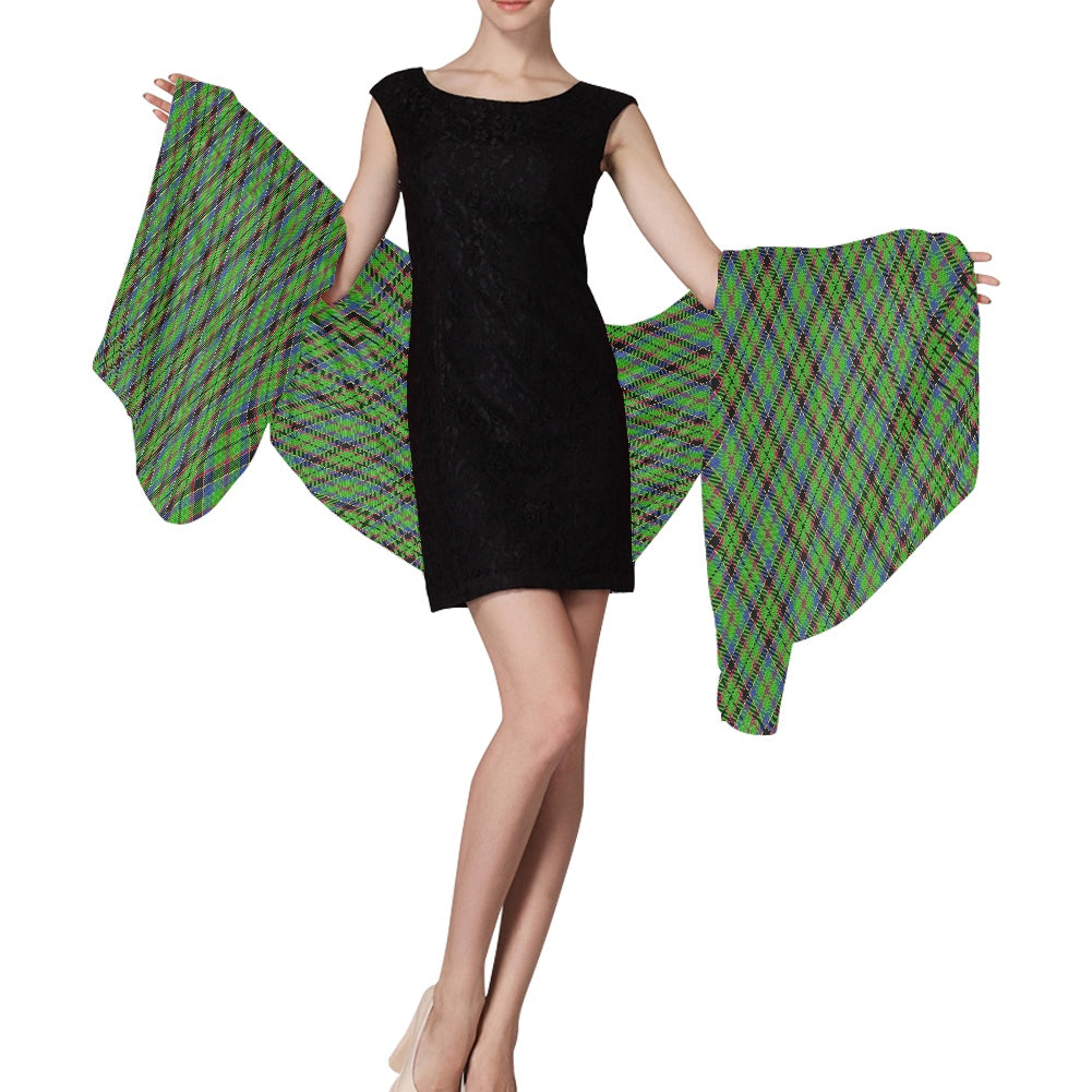 Clan Stephenson Tartan Bias Chiffon Scarf
