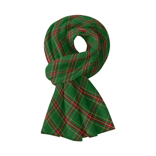 Clan Steel Tartan Fluffy scarf
