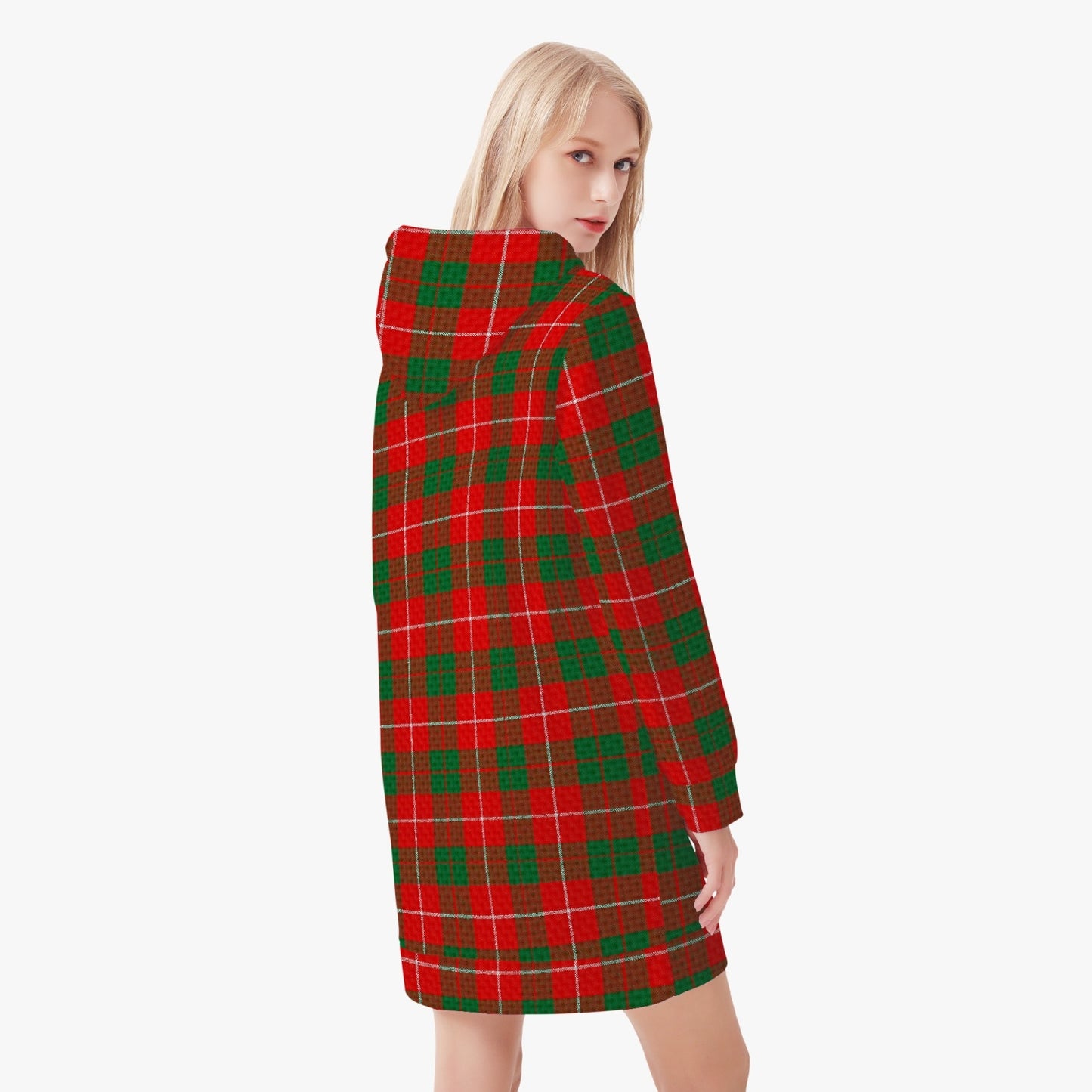 Clan MacKinnon Tartan Hoodie Dress