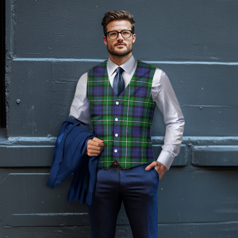 Clan Forbes Tartan Suit vest jacket