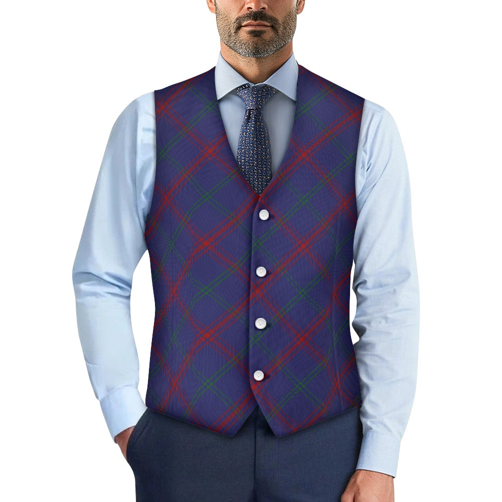 Clan Lynch Tartan Bias Suit vest jacket