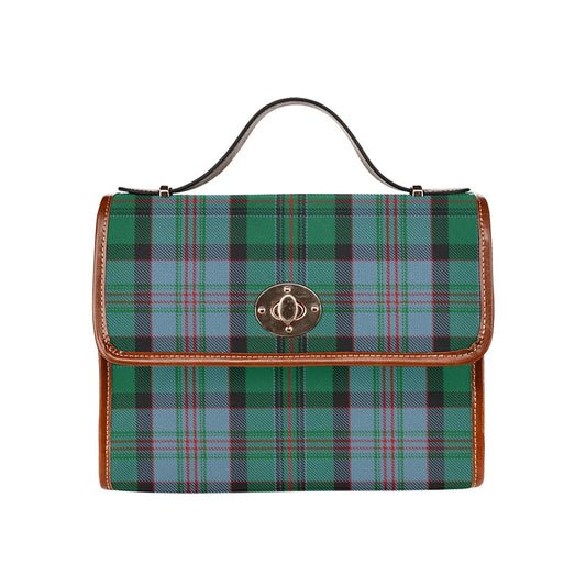 Irish County Munster Tartan Canvas Handbag