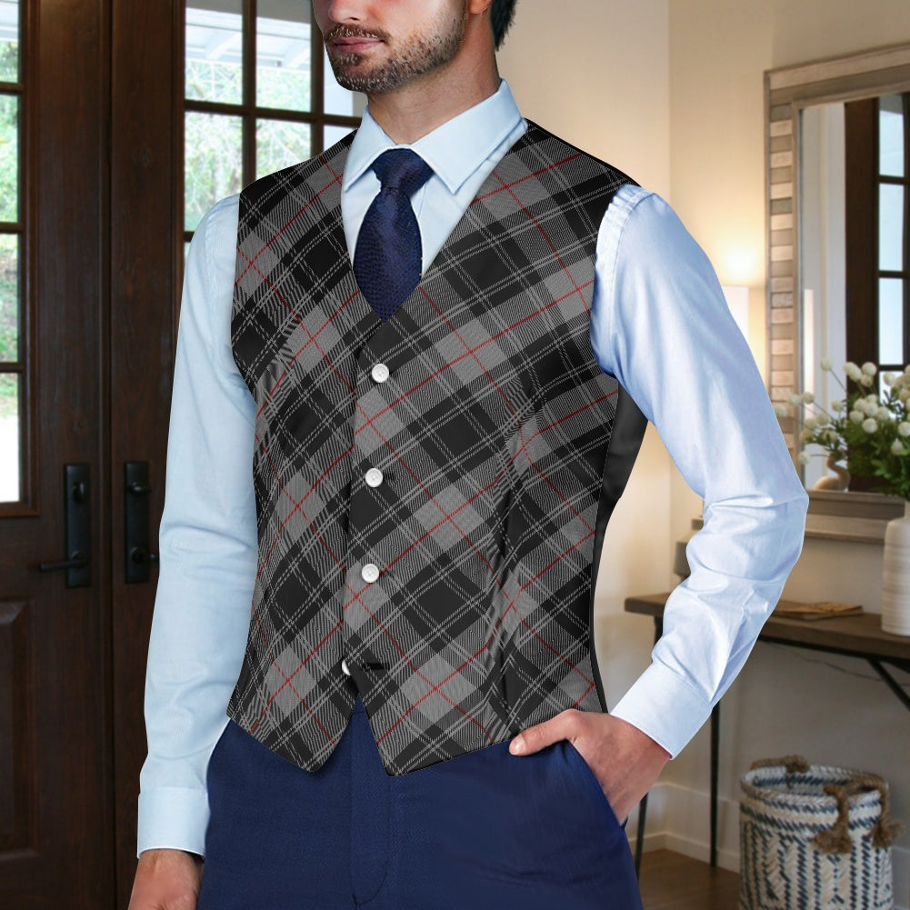 Clan Moffat Tartan Bias Suit vest jacket