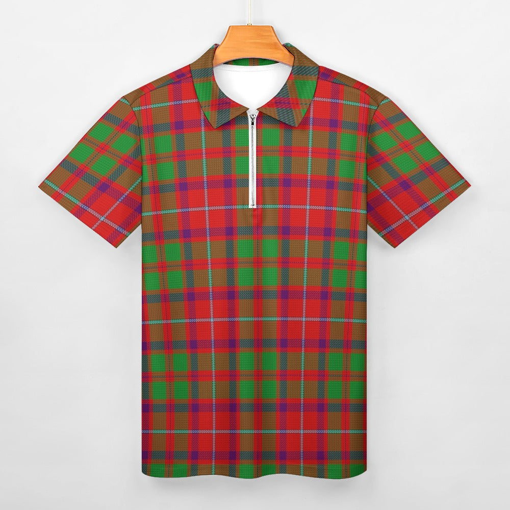 Clan Shaw Tartan Short sleeve polo shirt