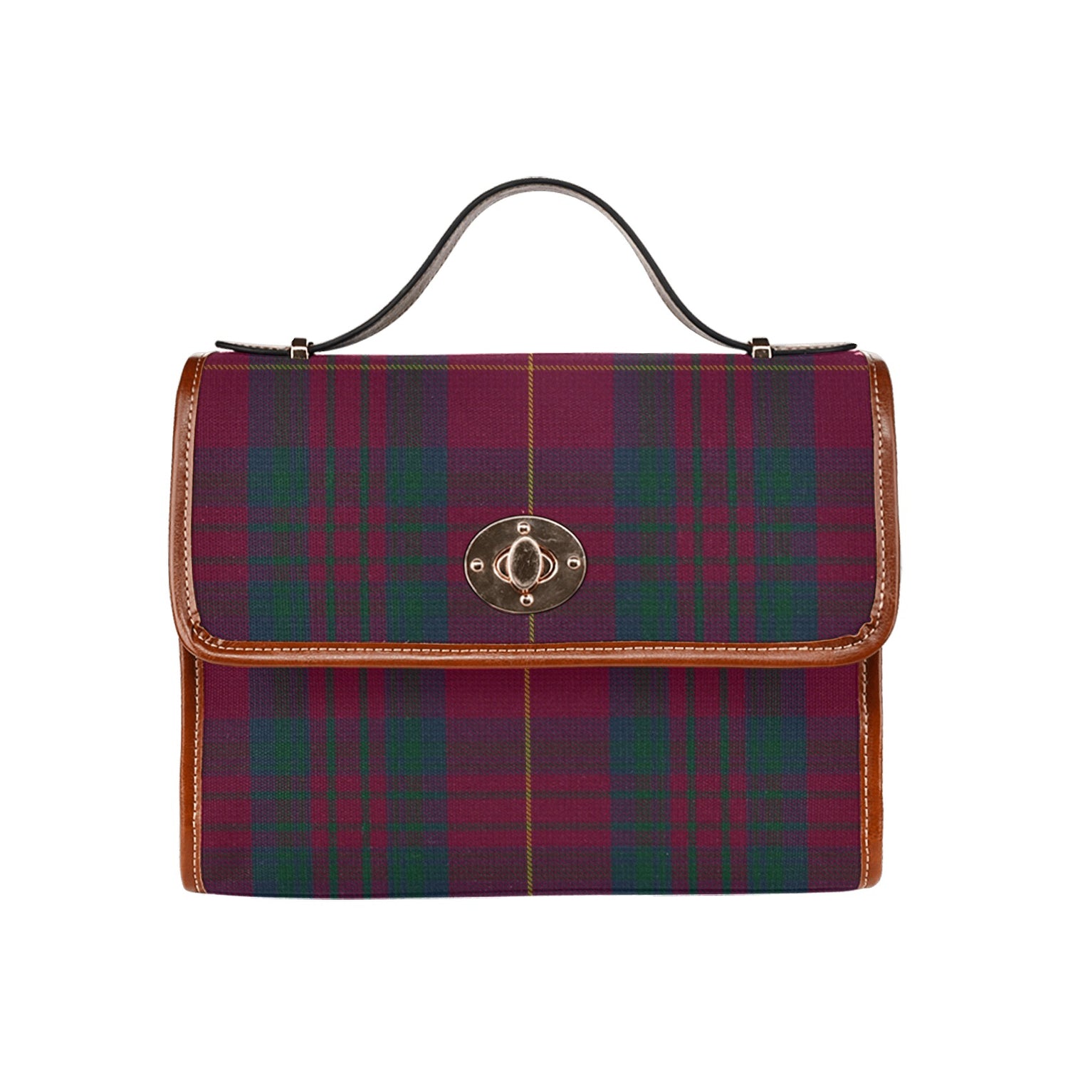 Wanstall Tartan Waterproof Canvas Handbag