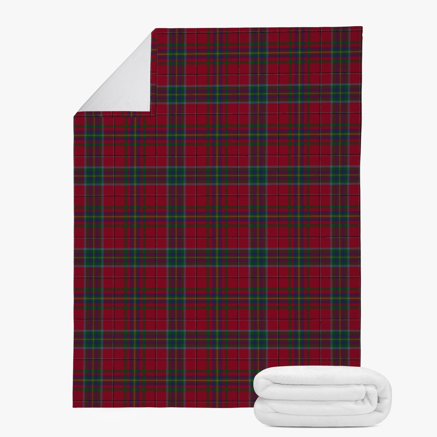 US State - West Virginia Tartan Fleece Blanket