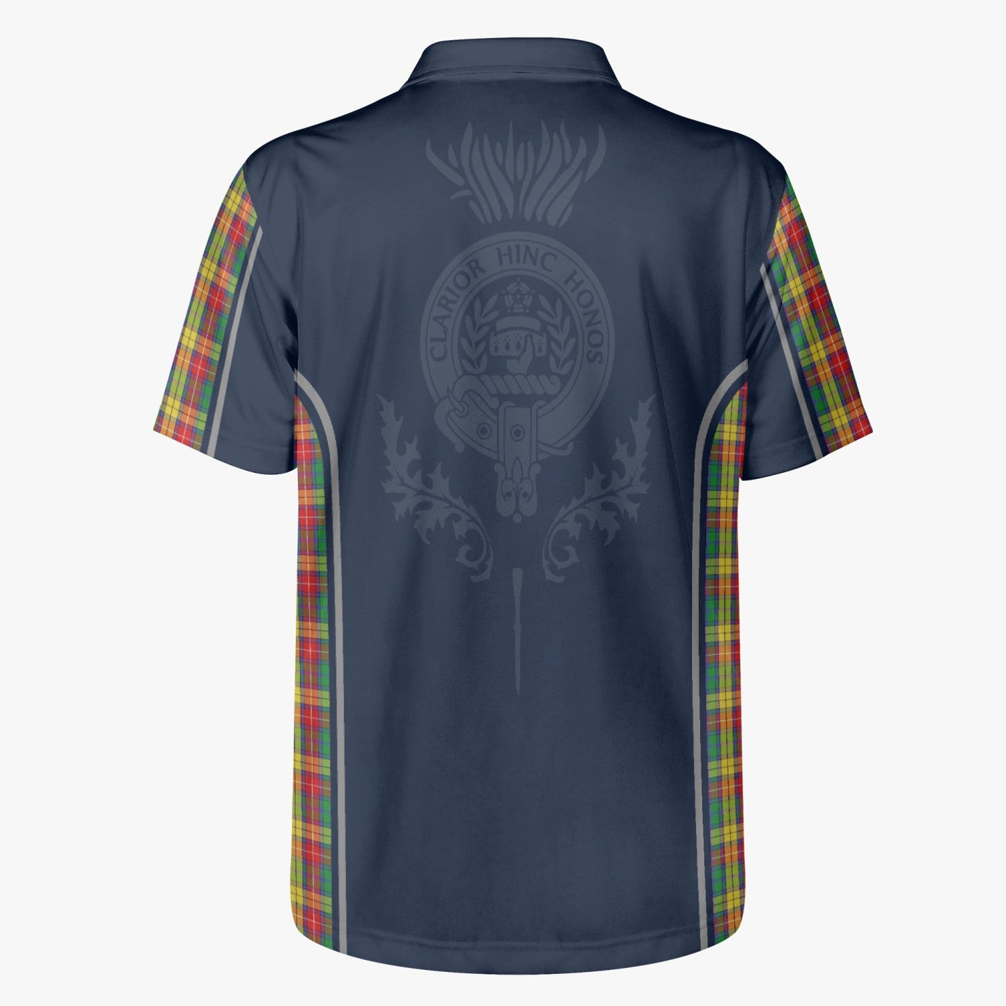 Clan Buchanan Crest & Tartan Polo Shirt