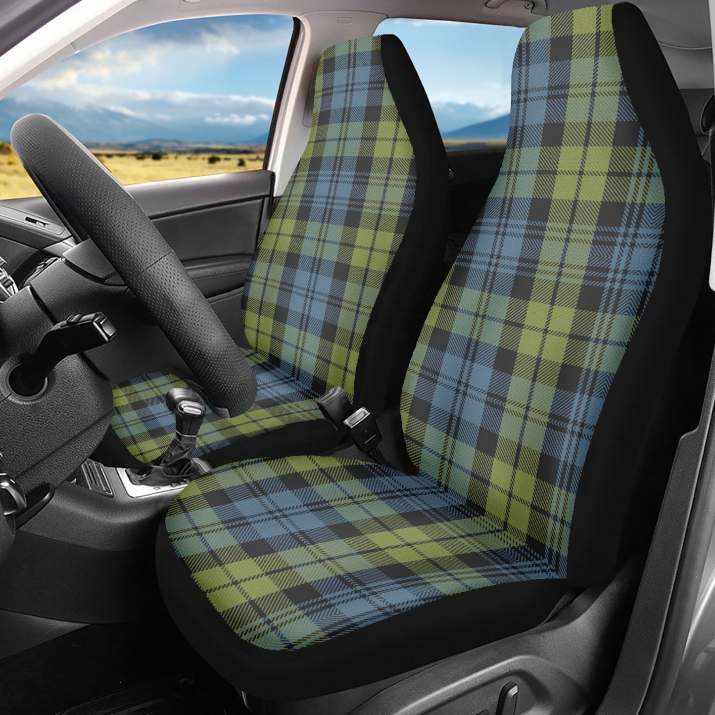 Clan Campbell Car Seat Covers - 3Pcs