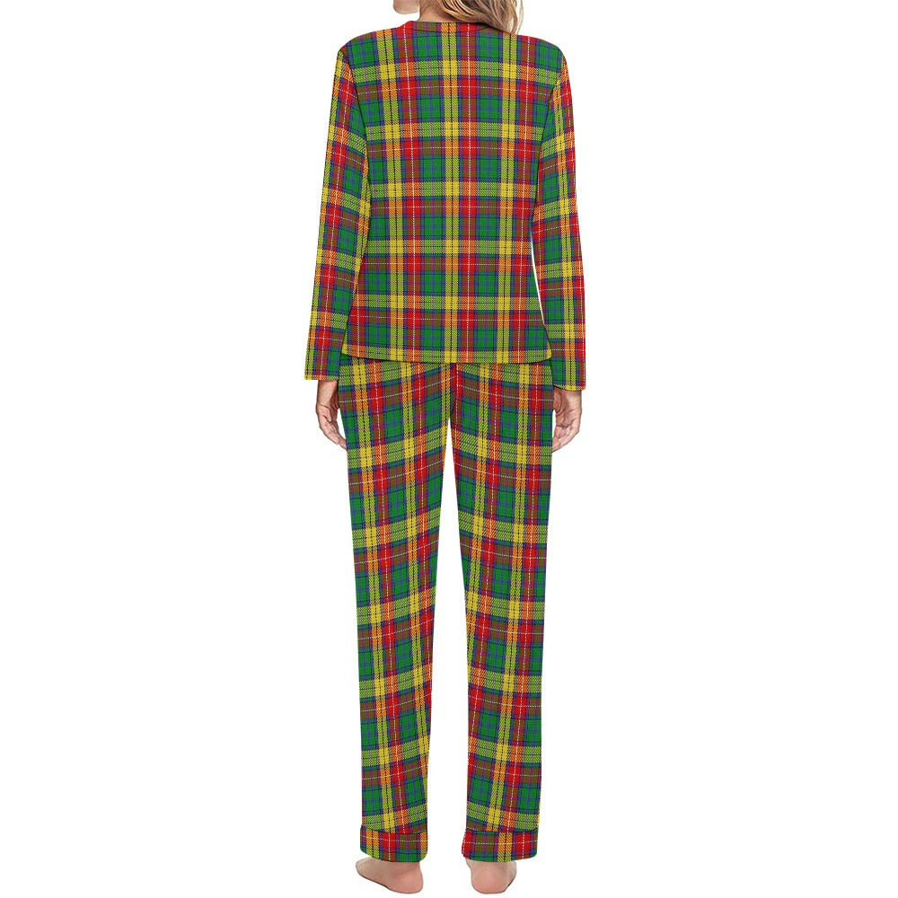 Clan Buchanan Tartan Women's Pajama Set