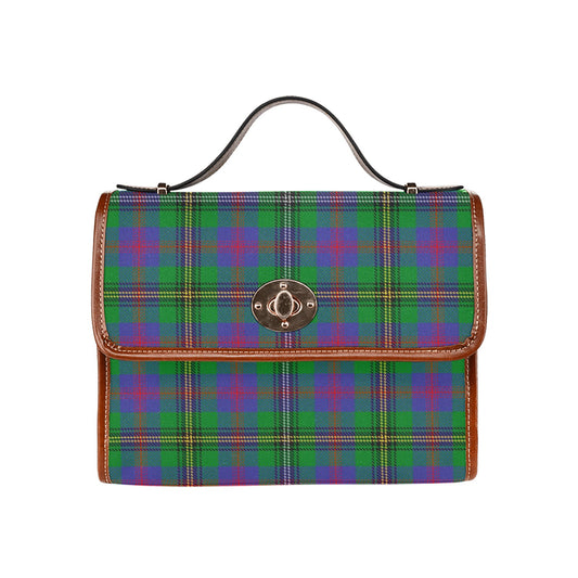 Clan Wood Canvas Handbag