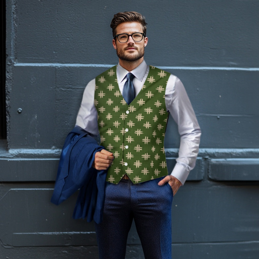 Japanese Wagara - Igeta Suit vest jacket