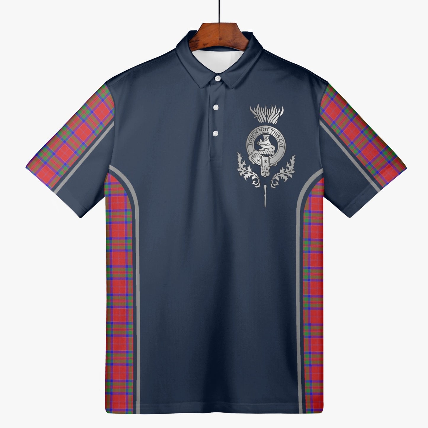 Clan MacGillivray Crest & Tartan Polo Shirt