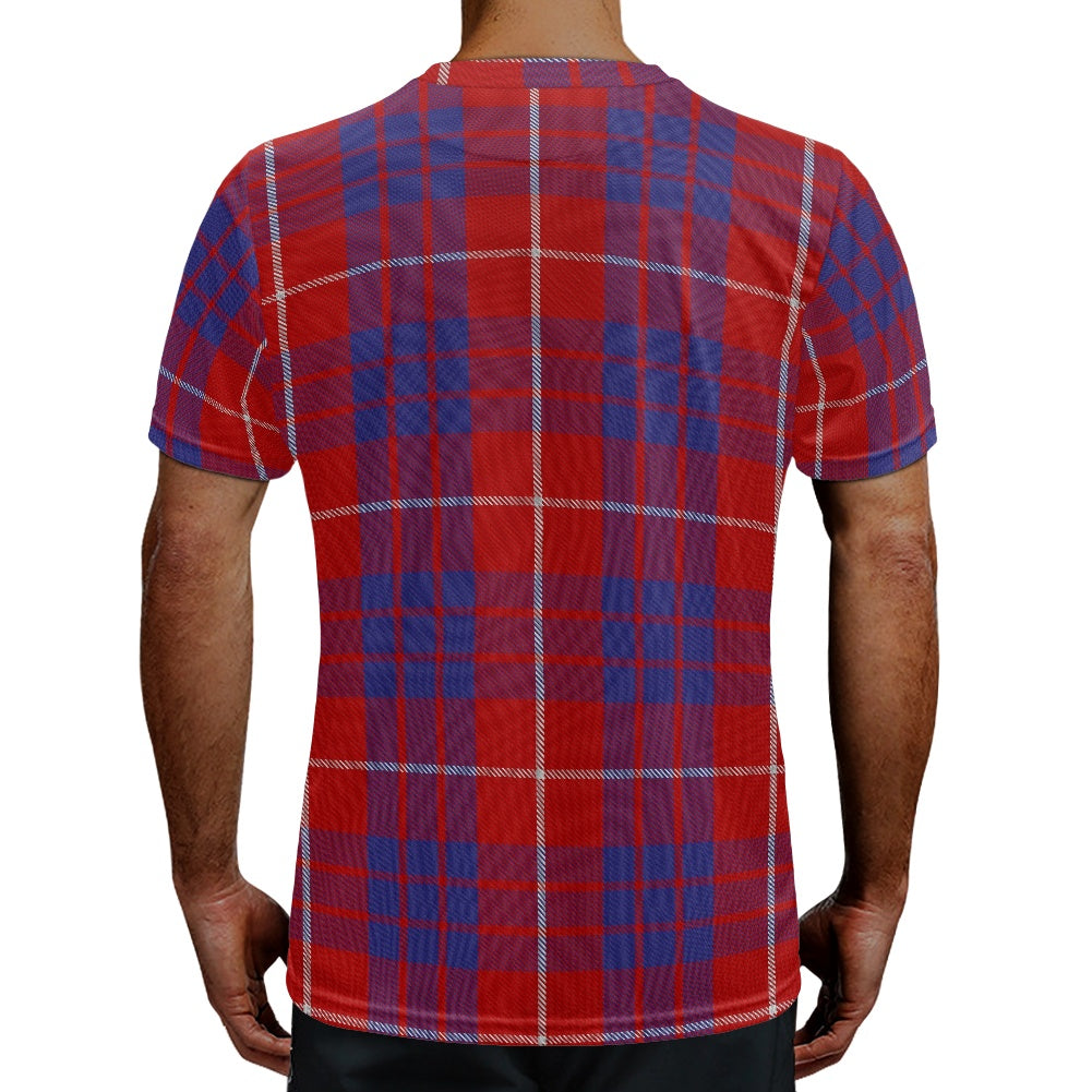 Clan Hamilton Tartan Football Shirt