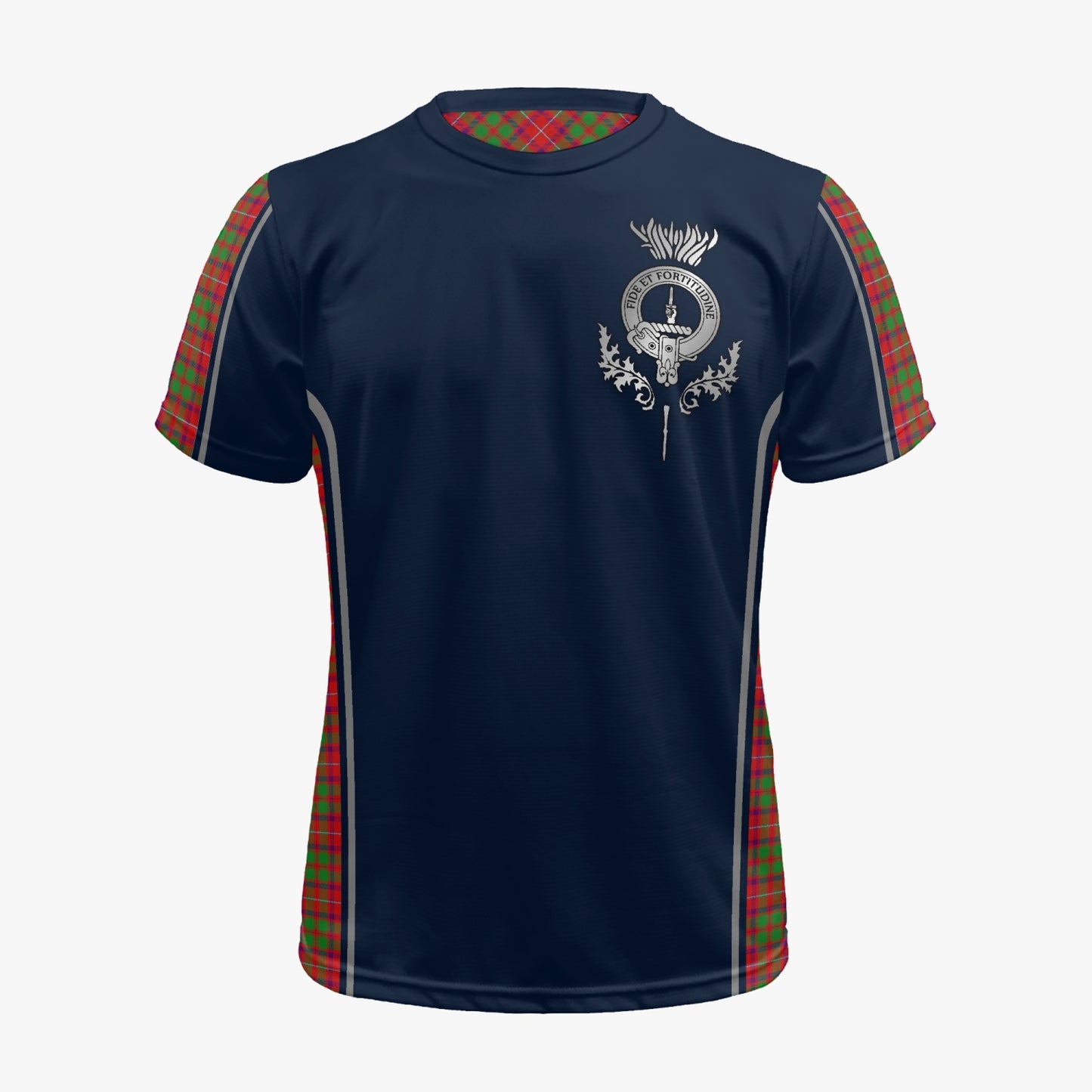 Clan Shaw Crest & Tartan Soccer Jersey