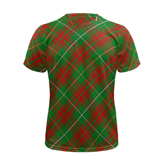 Clan Bruce Tartan Football Shirt