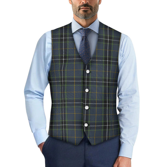 Breizh | Breton | Bretagne Kerne Tartan Suit vest jacket