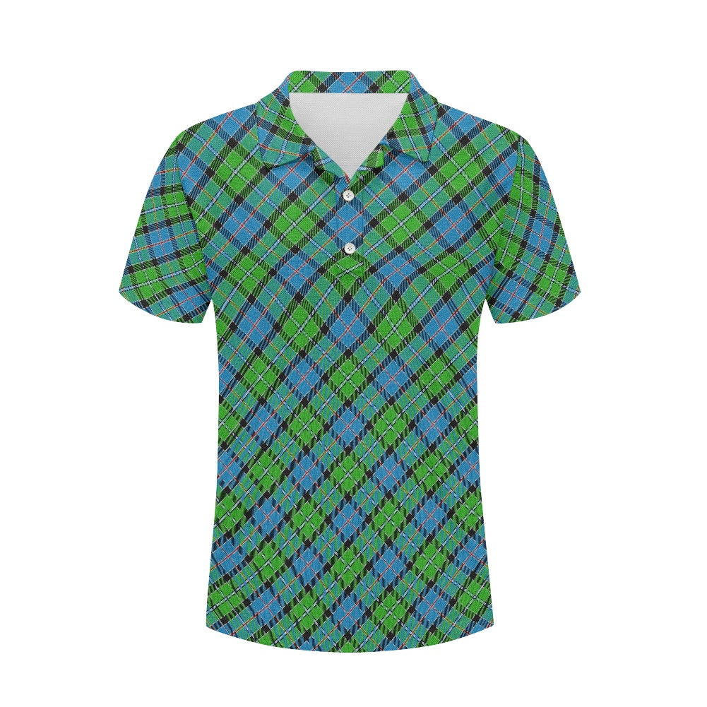 Clan Stirling Tartan Polo Shirt