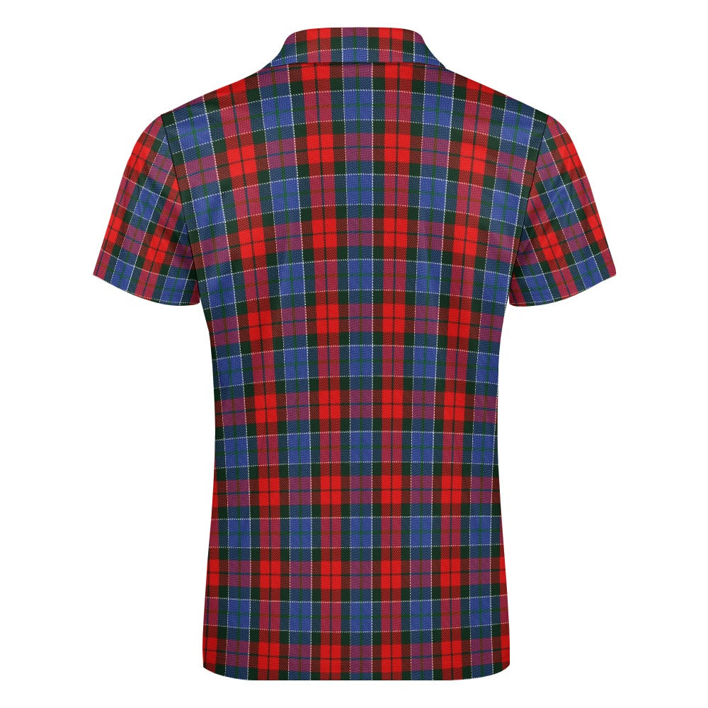 Clan Paterson Tartan Short sleeve polo shirt