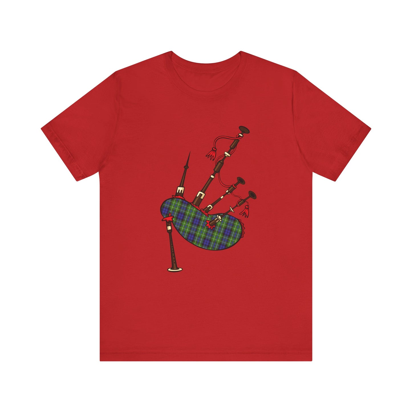 Clan MacNeill of Gigha Tartan Bagpipes | Unisex T-Shirt