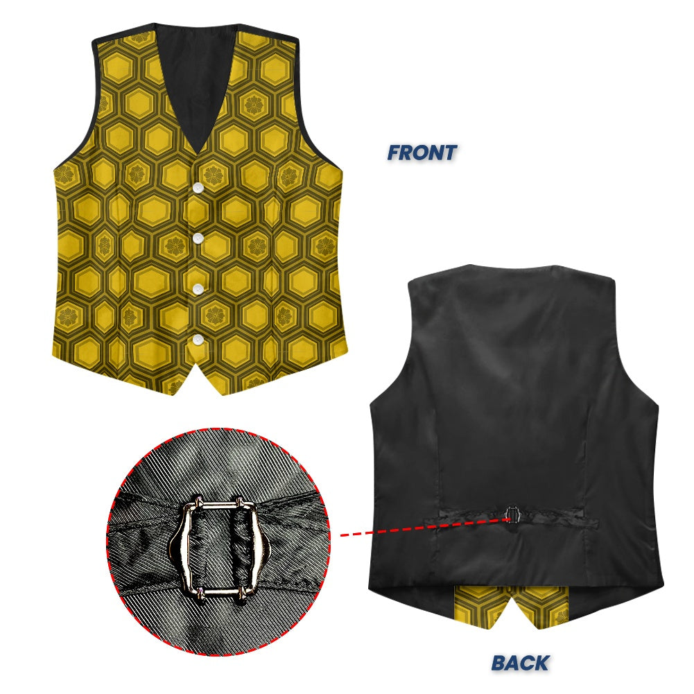Japanese Wagara - Kikko Suit vest jacket
