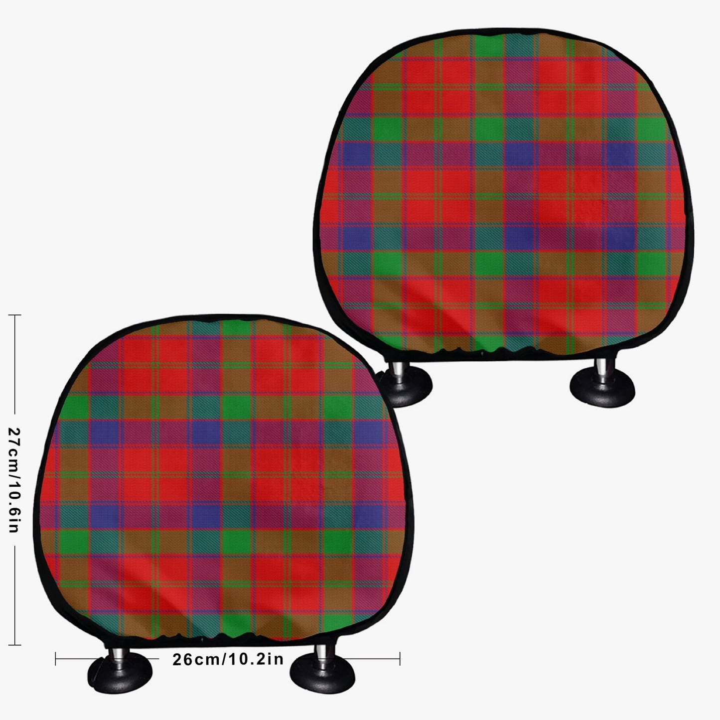 Clan Donnachaidh Car Headrest Covers - 2Pcs