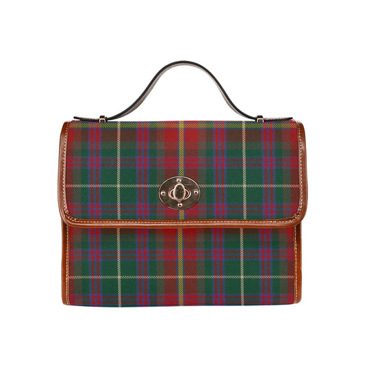 Irish County Meath Tartan Canvas Handbag